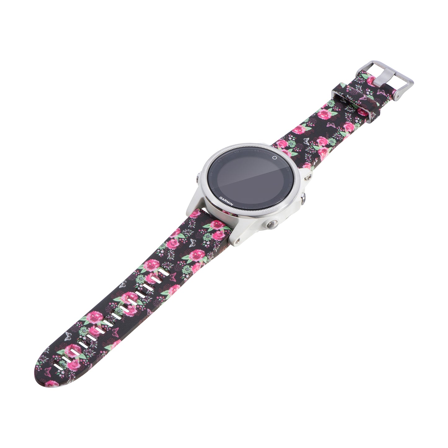 Patterned Rubber Strap for Garmin Fenix 5 / 5 Plus / 6 / Forerunner 935 / Quatix 5 / Approach S60 / Instinct