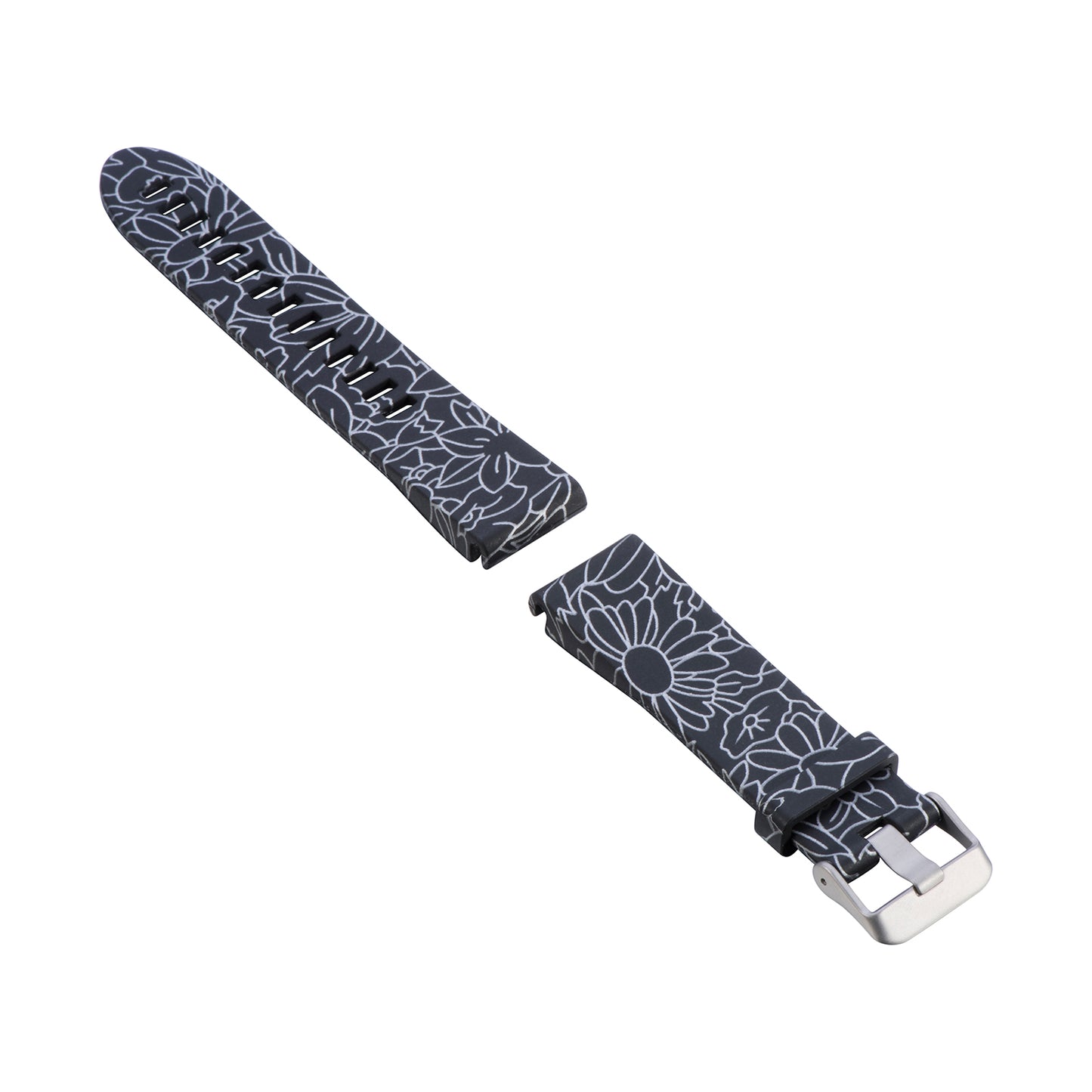 Patterned Rubber Strap for Garmin Fenix 5 / 5 Plus / 6 / Forerunner 935 / Quatix 5 / Approach S60 / Instinct