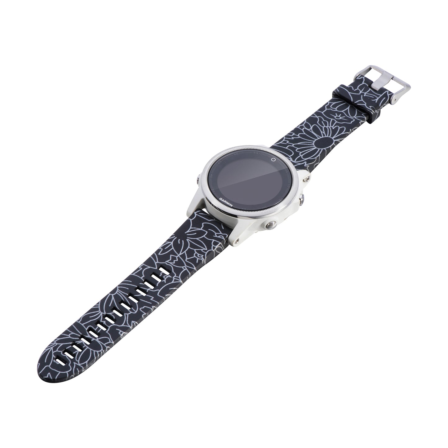 Patterned Rubber Strap for Garmin Fenix 5 / 5 Plus / 6 / Forerunner 935 / Quatix 5 / Approach S60 / Instinct