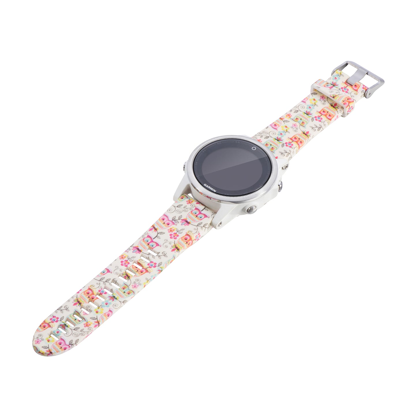 Patterned Rubber Strap for Garmin Fenix 5 / 5 Plus / 6 / Forerunner 935 / Quatix 5 / Approach S60 / Instinct