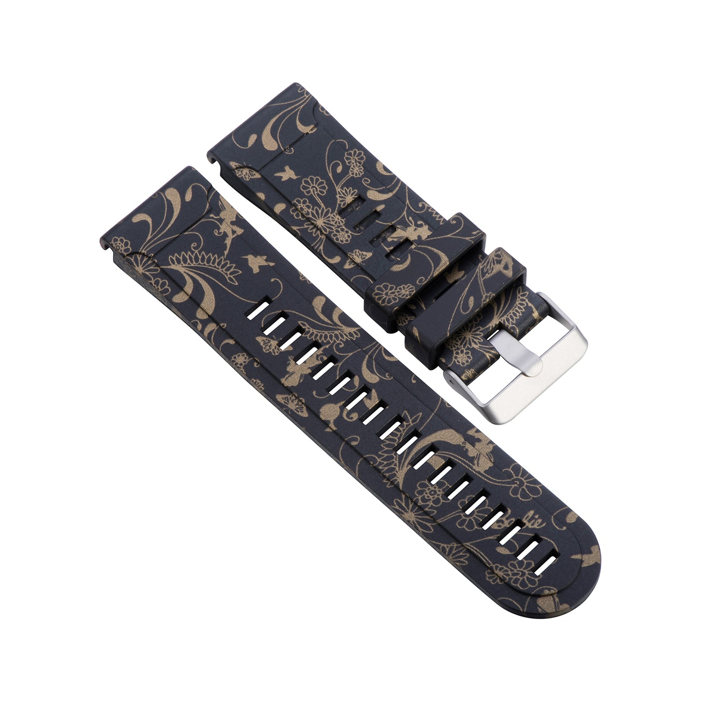 Patterned Rubber Strap for Garmin Fenix 3 / 3 HR / 5X / 5X Plus / 6X