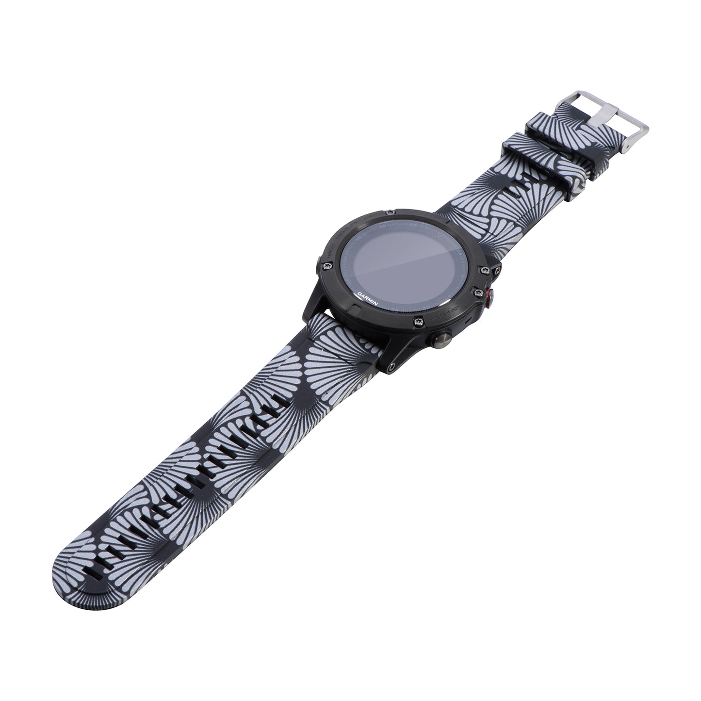 Patterned Rubber Strap for Garmin Fenix 3 / 3 HR / 5X / 5X Plus / 6X