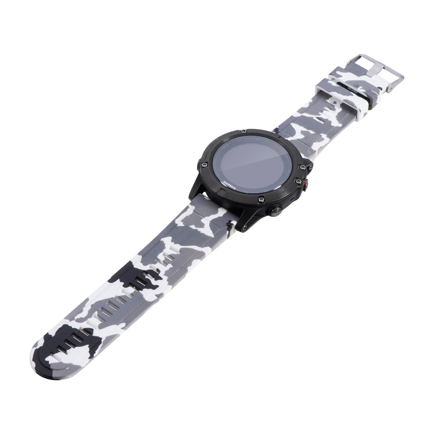Patterned Rubber Strap for Garmin Fenix 3 / 3 HR / 5X / 5X Plus / 6X