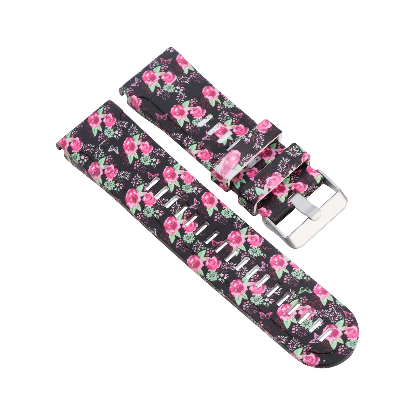 Patterned Rubber Strap for Garmin Fenix 3 / 3 HR / 5X / 5X Plus / 6X