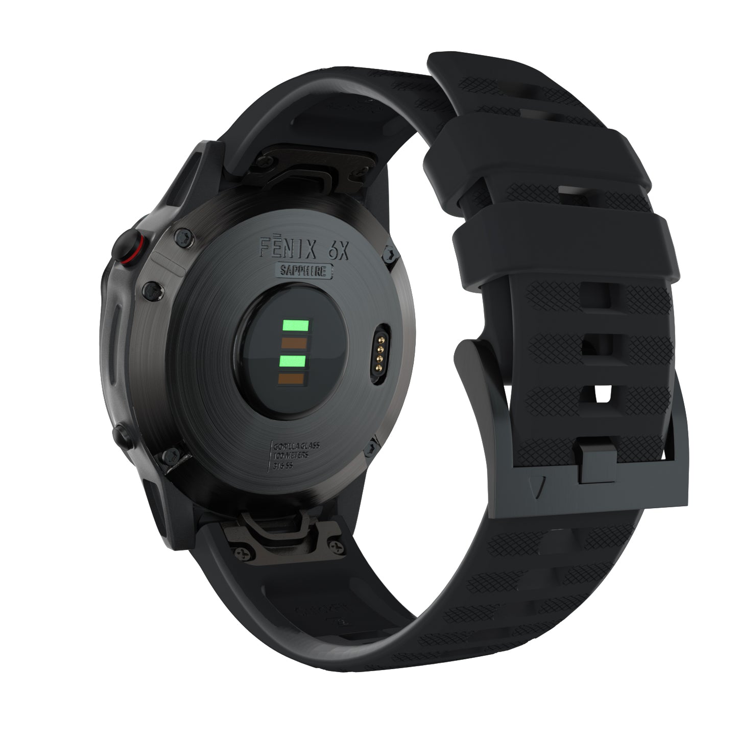 Rubber Band for Garmin Fenix 3 / 3 HR / 5X / 5X Plus / 6X
