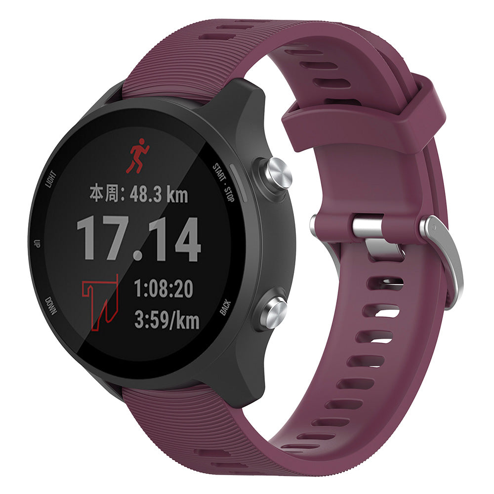 Silicone Strap for Garmin Forerunner 245 / 645 / Vivoactive 3 / Vivomove / Vivomove 3 / HR