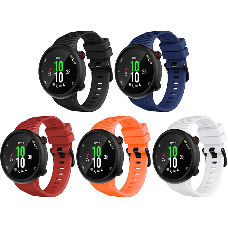 Rubber Strap for Garmin Forerunner 245 / 645 / Vivoactive 3 / Vivomove / Vivomove 3 / HR