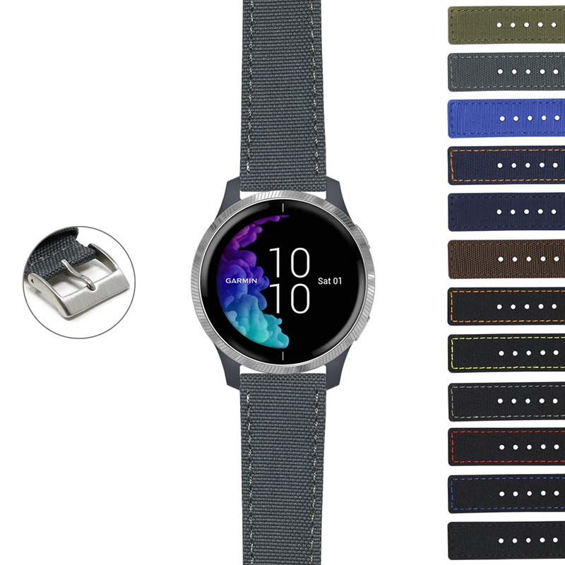 DASSARI Nylon Strap for Garmin Forerunner 745