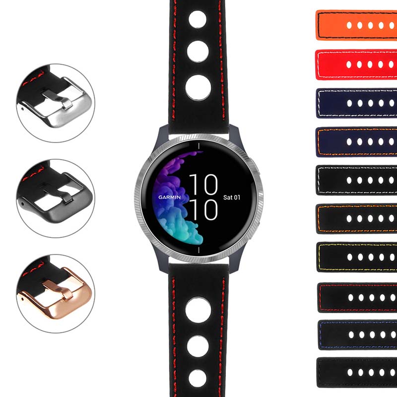 Rubber Rally Strap for Garmin Forerunner 745