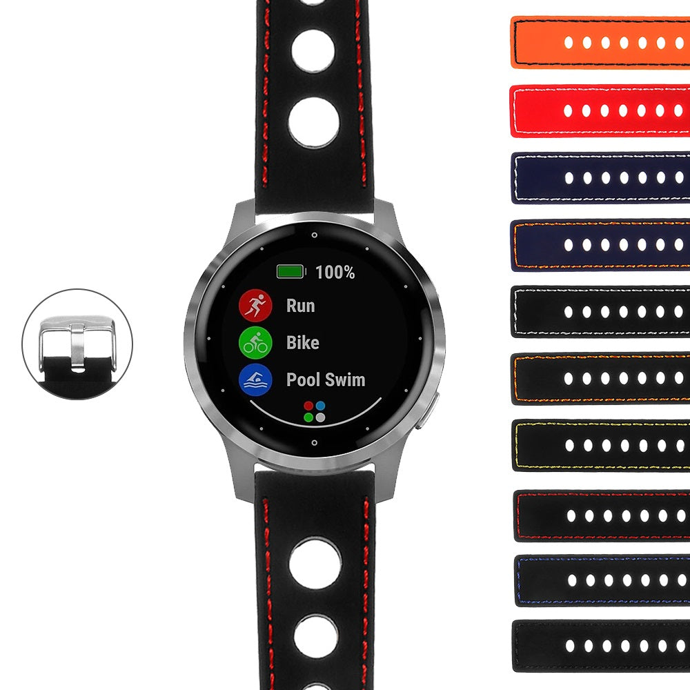 Rubber Rally Strap for Garmin Vivoactive 4