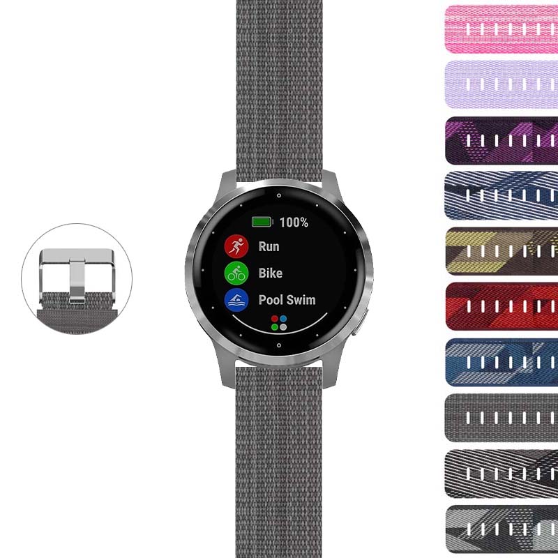 Canvas Strap for Garmin Vivoactive 4