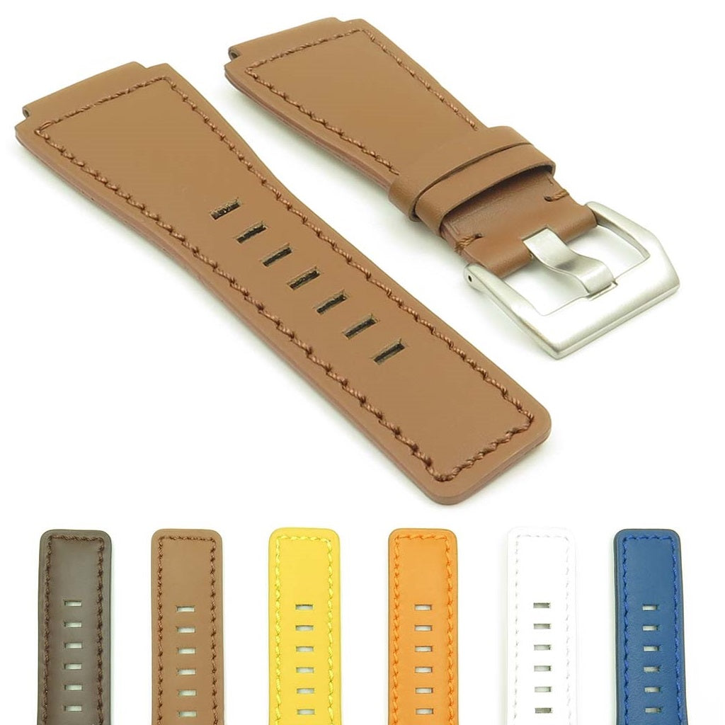 DASSARI Magnum Leather Watch Strap for Bell & Ross