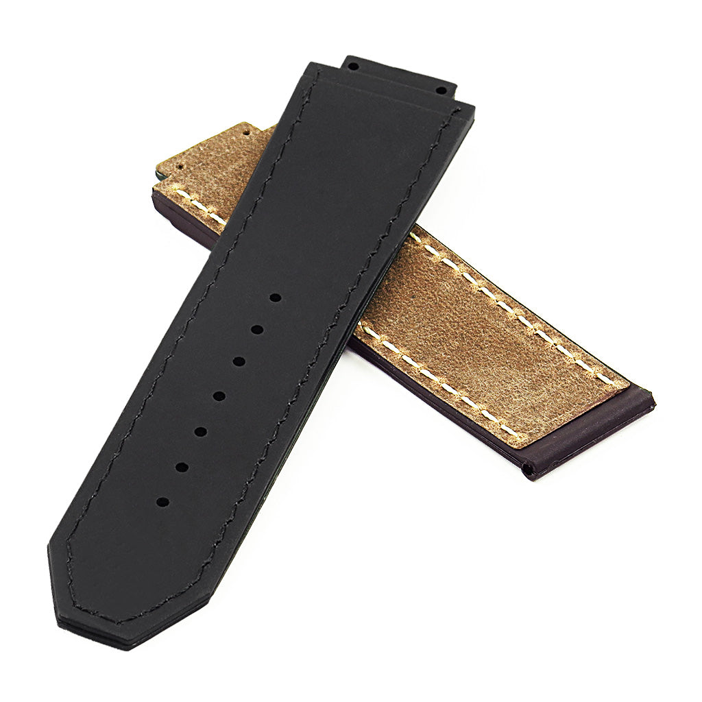 DASSARI S6 Vintage Leather Strap for Hublot Big Bang