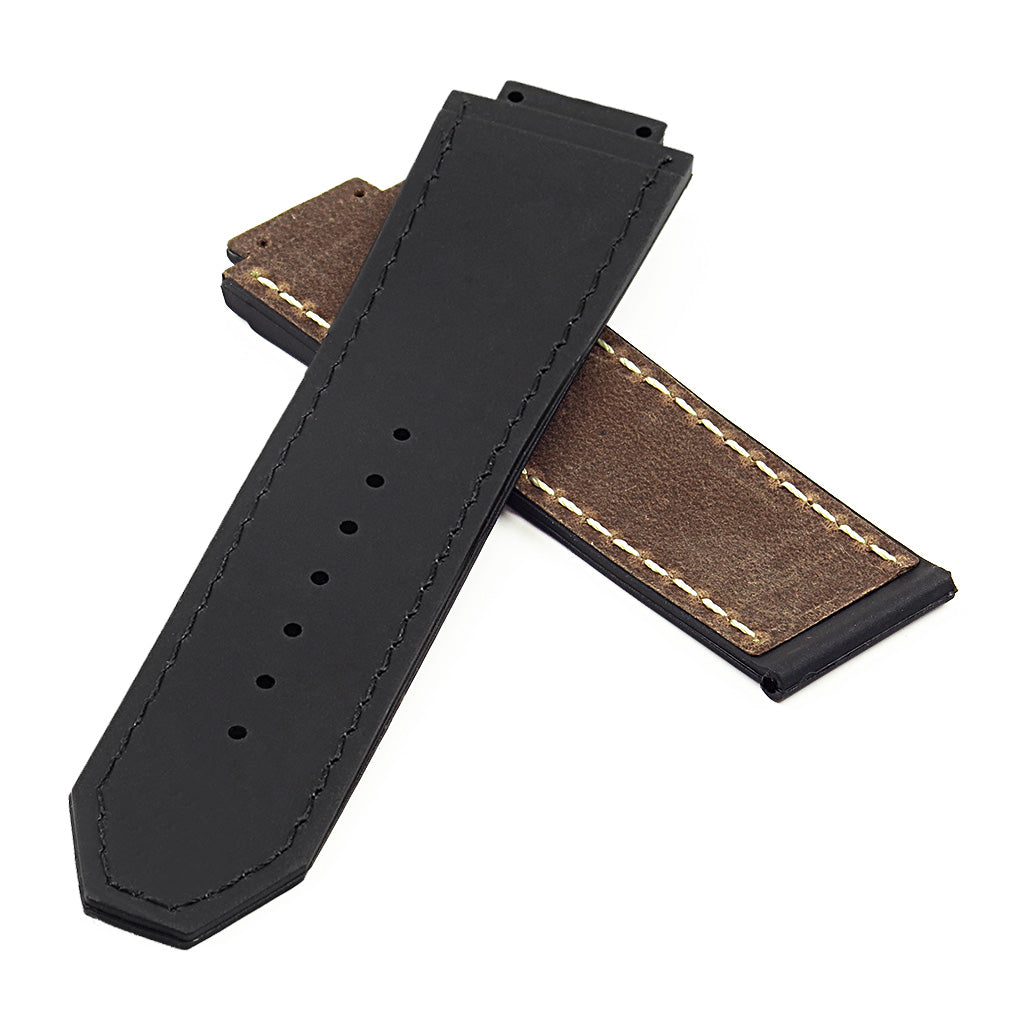 DASSARI S6 Vintage Leather Strap for Hublot Big Bang