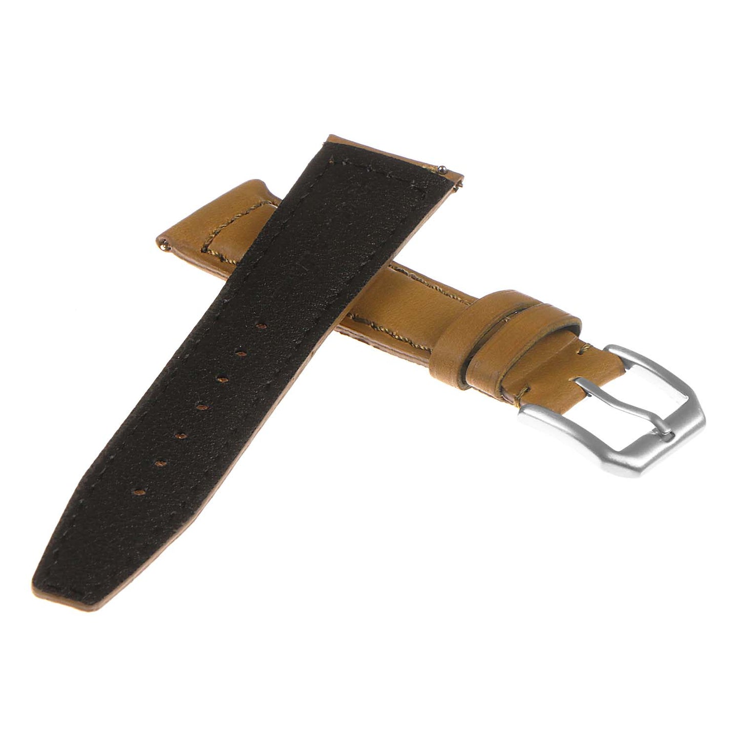 DASSARI Classic Vintage Leather Watch Band - Quick Release