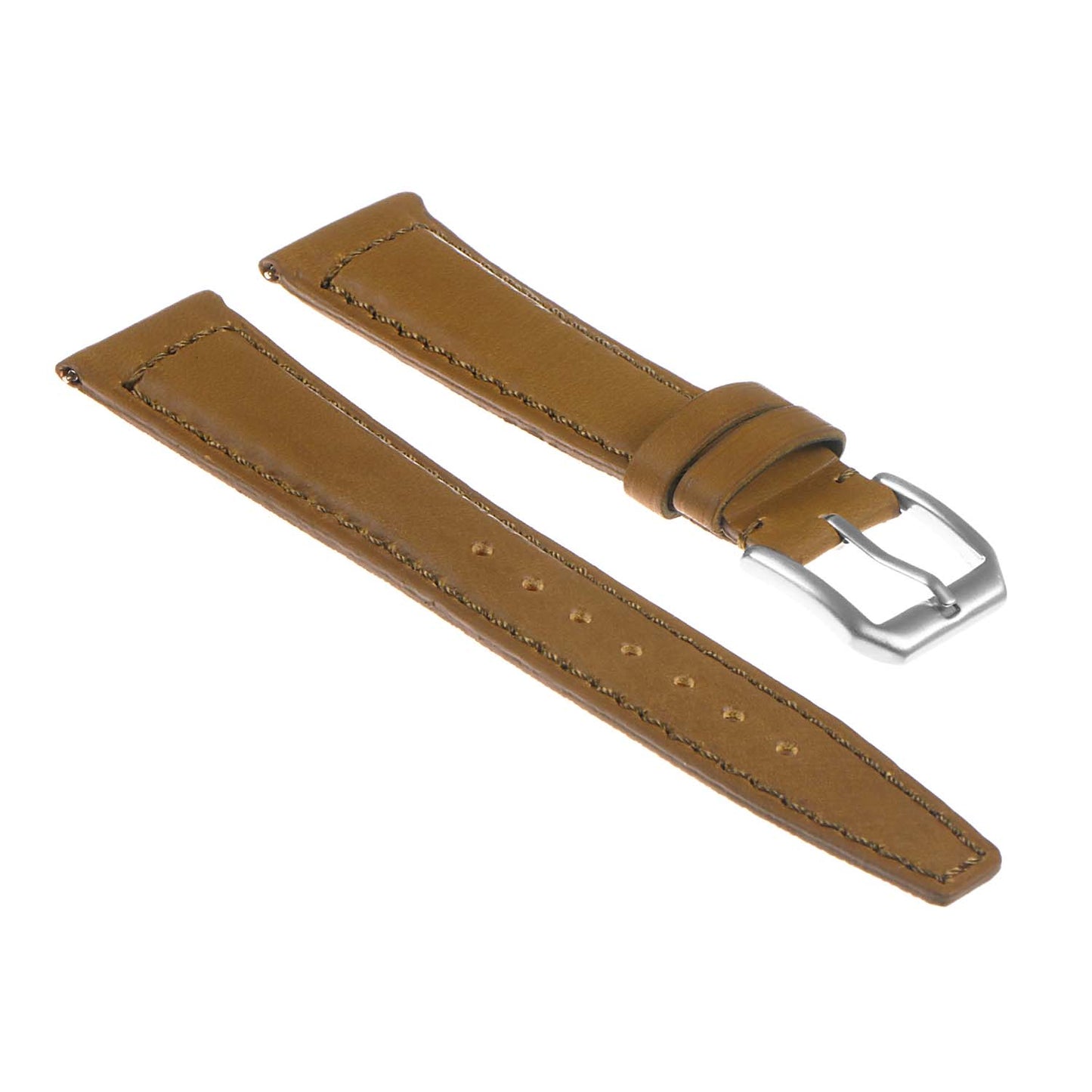 DASSARI Classic Vintage Leather Watch Band - Quick Release