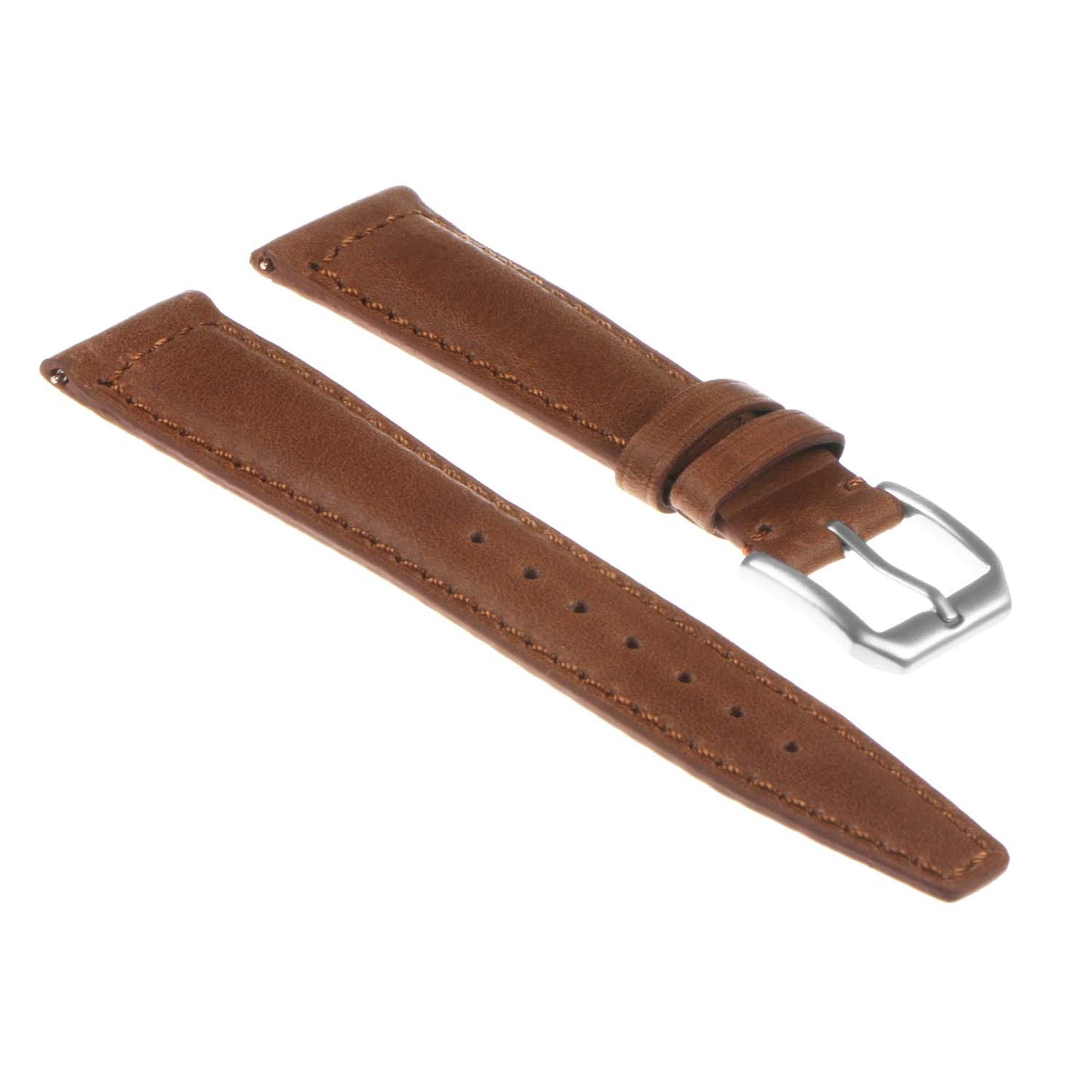 DASSARI Classic Vintage Leather Watch Band - Quick Release