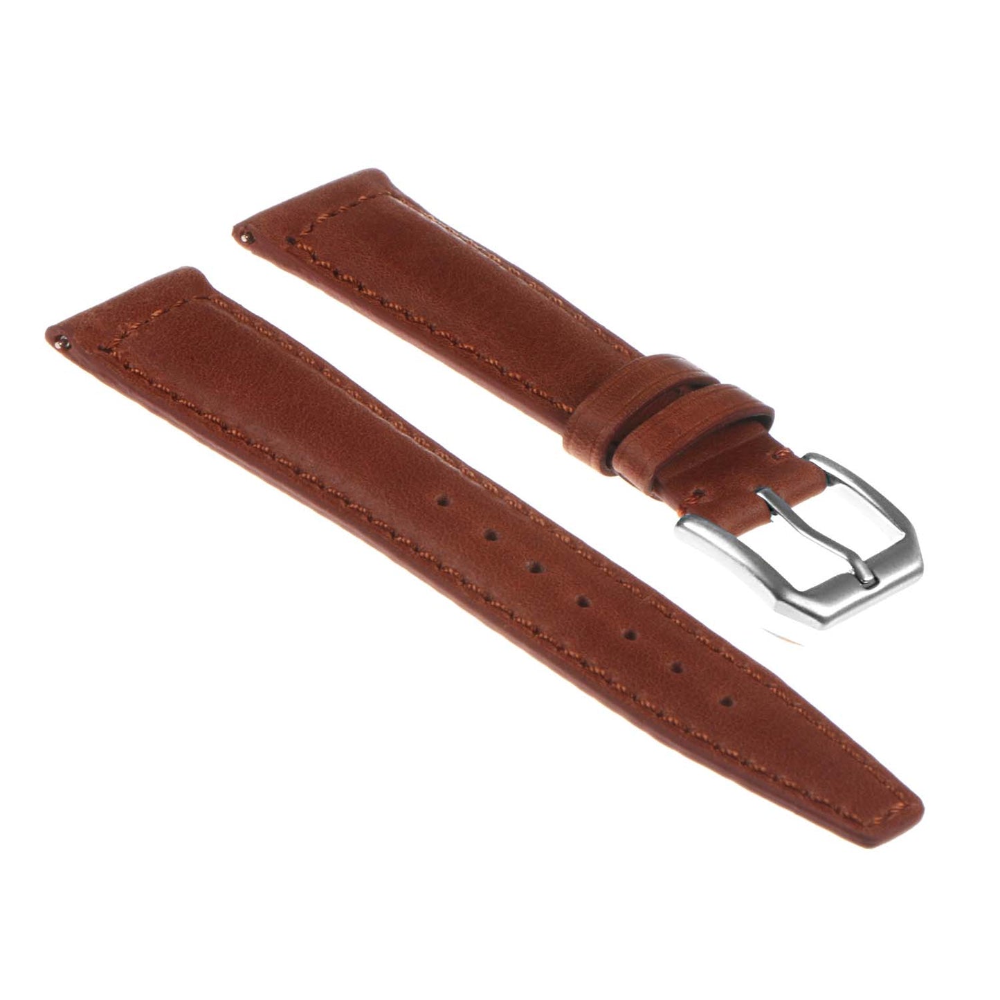 DASSARI Classic Vintage Leather Watch Band - Quick Release
