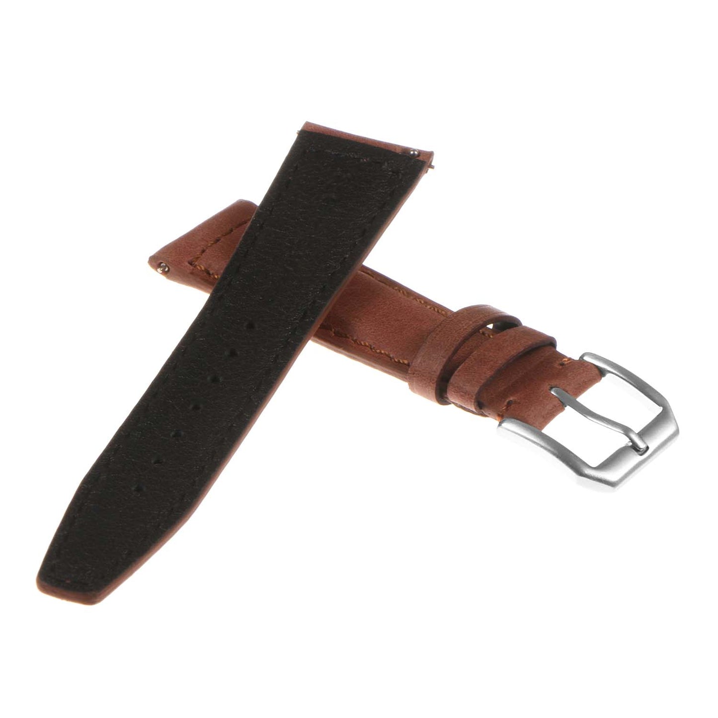DASSARI Classic Vintage Leather Watch Band - Quick Release