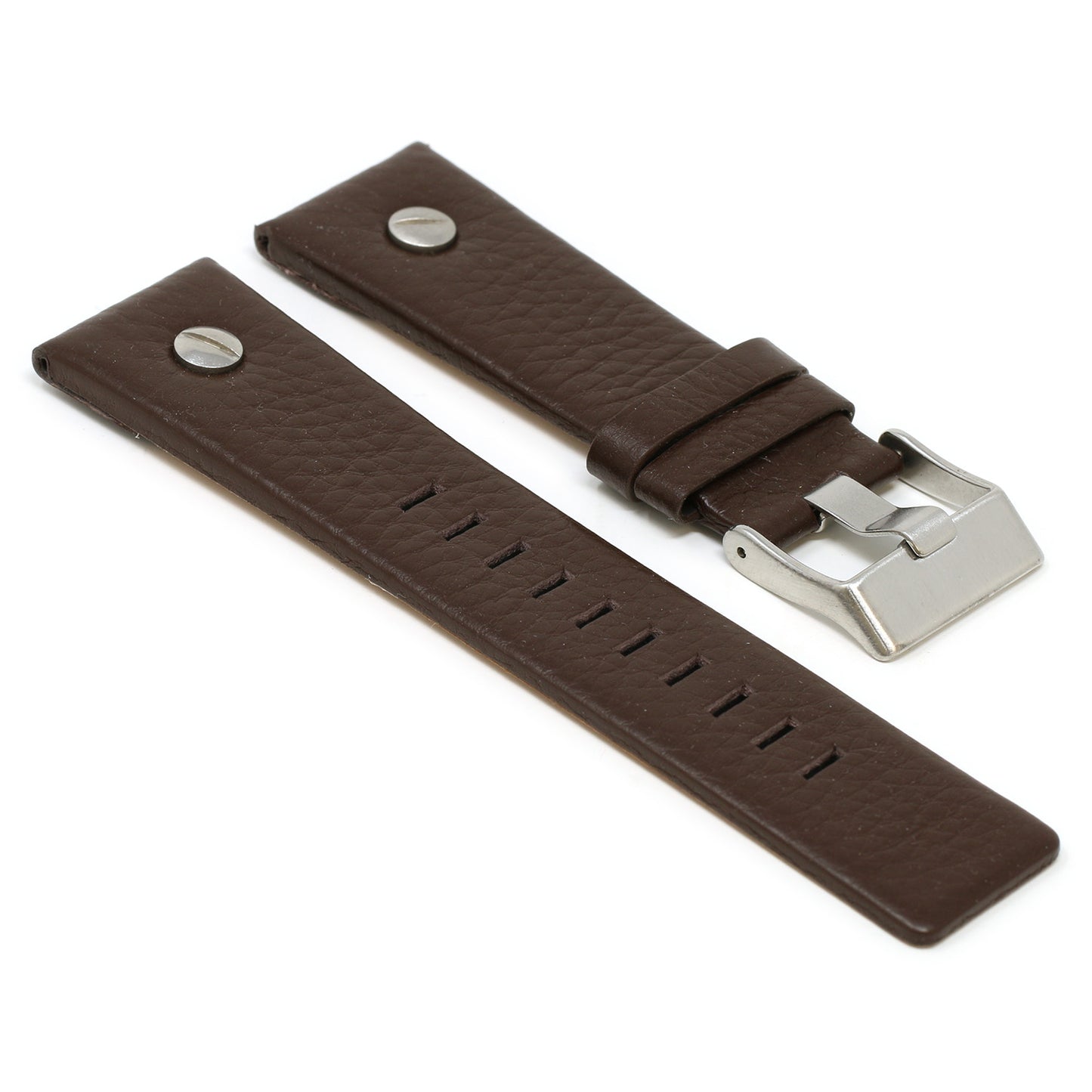 Textured Leather Rivet Strap for Diesel