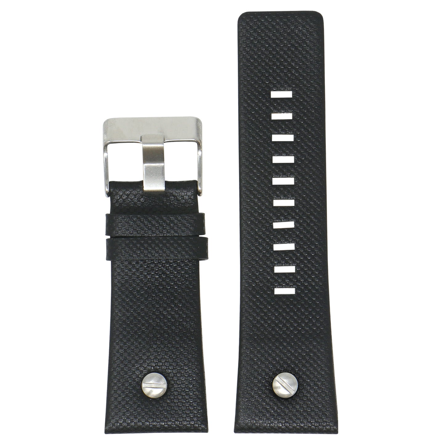 Embossed Leather Rivet Strap for Diesel