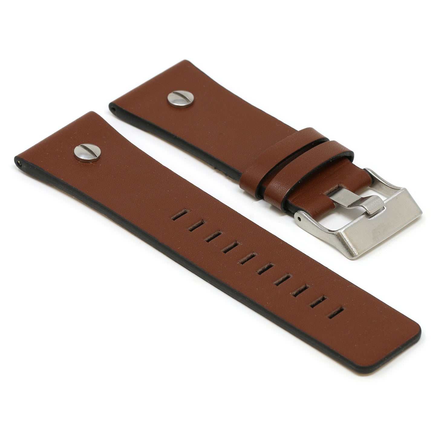 Leather Rivet Strap for Diesel