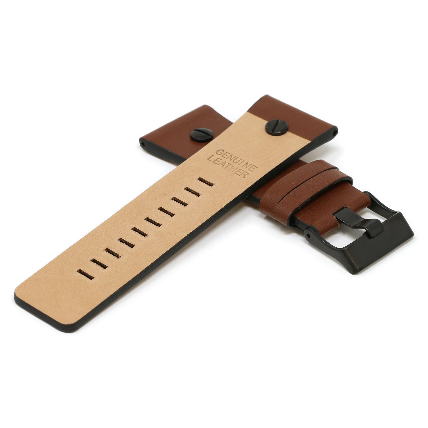 Leather Rivet Strap for Diesel