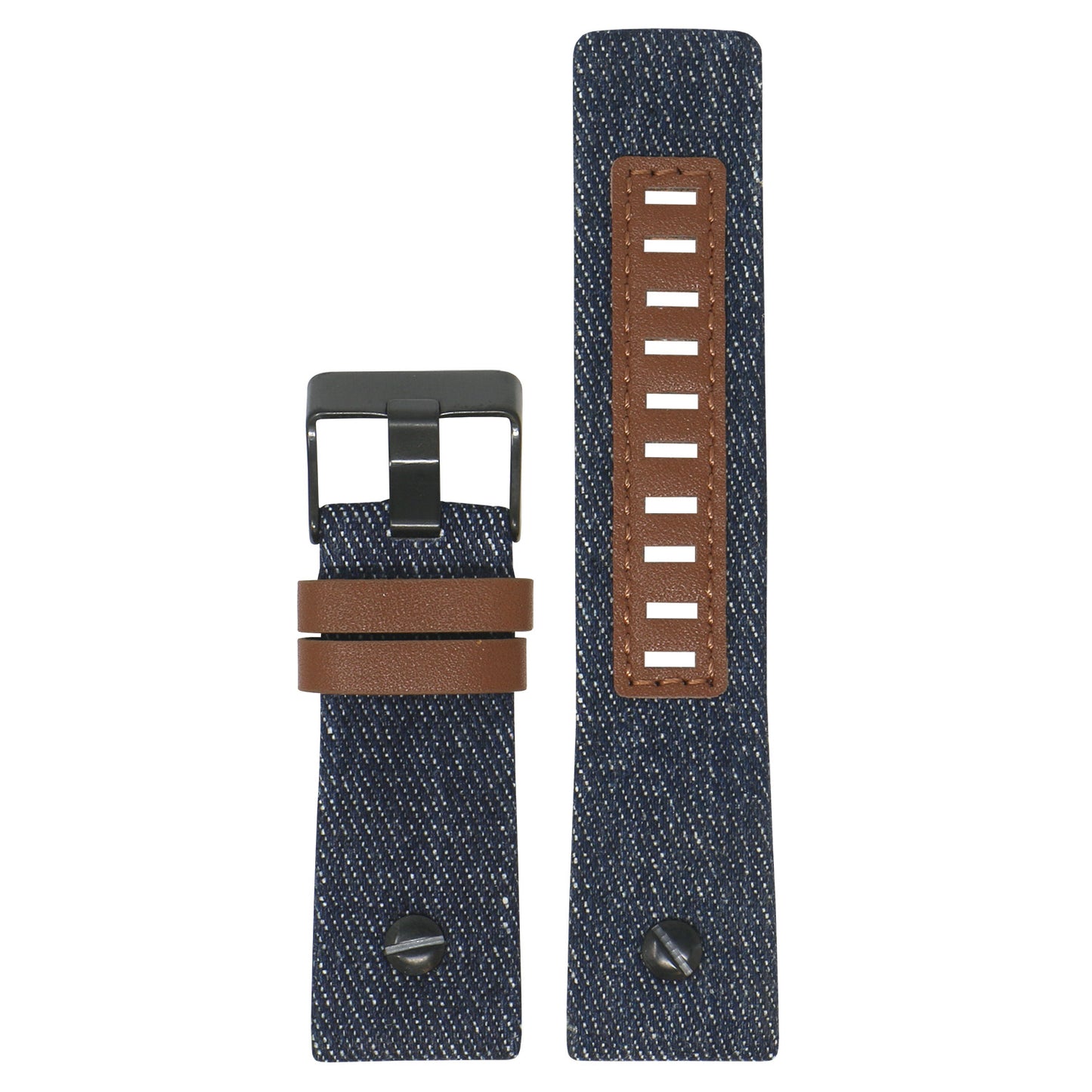 Denim & Leather Rivet Strap for Diesel