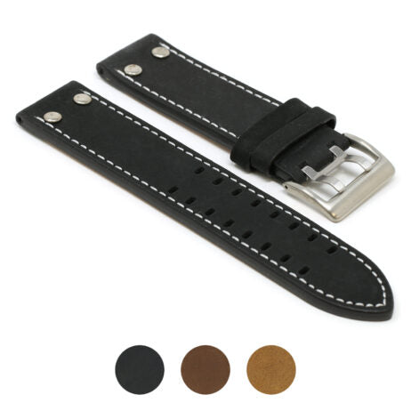 Vintage Leather Strap for Hamilton Khaki Field Watch