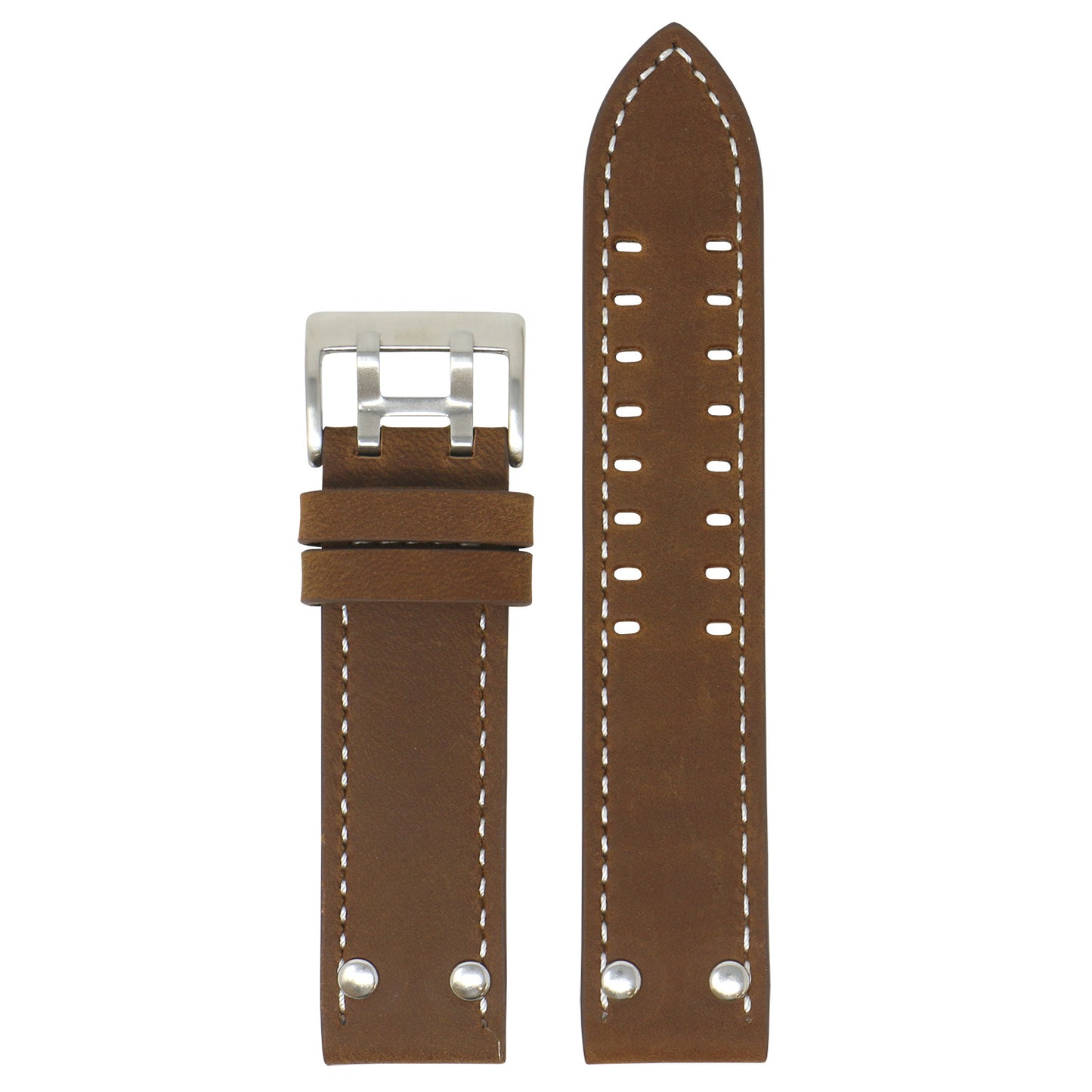 Vintage Leather Strap for Hamilton Khaki Field Watch