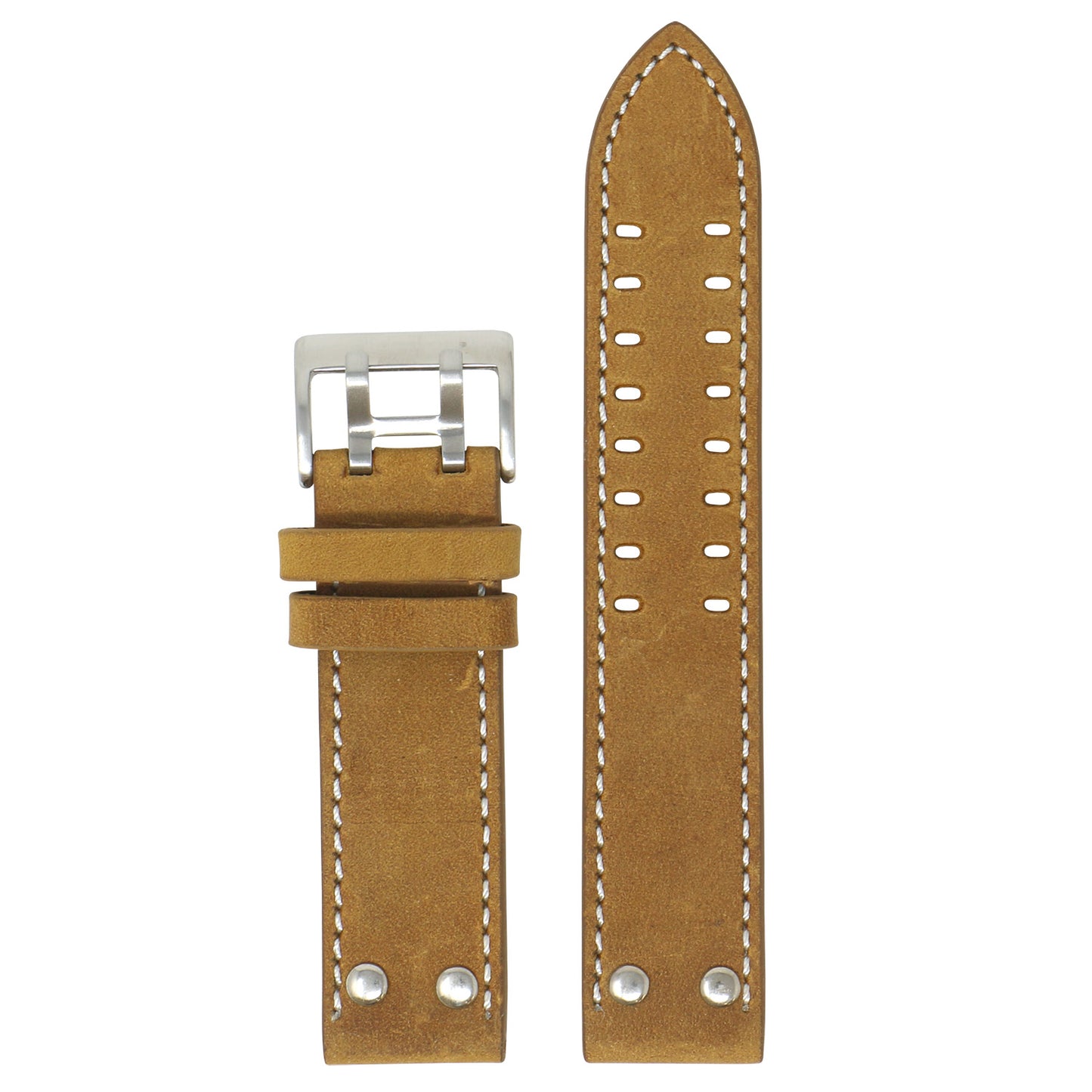 Vintage Leather Strap for Hamilton Khaki Field Watch