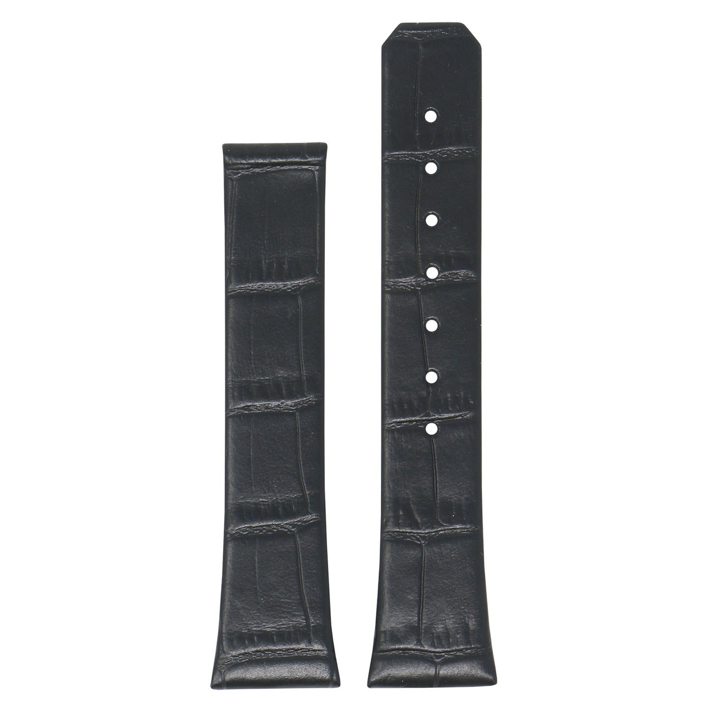 Croc Embossed Leather Strap for Omega Constellation 1,2,3