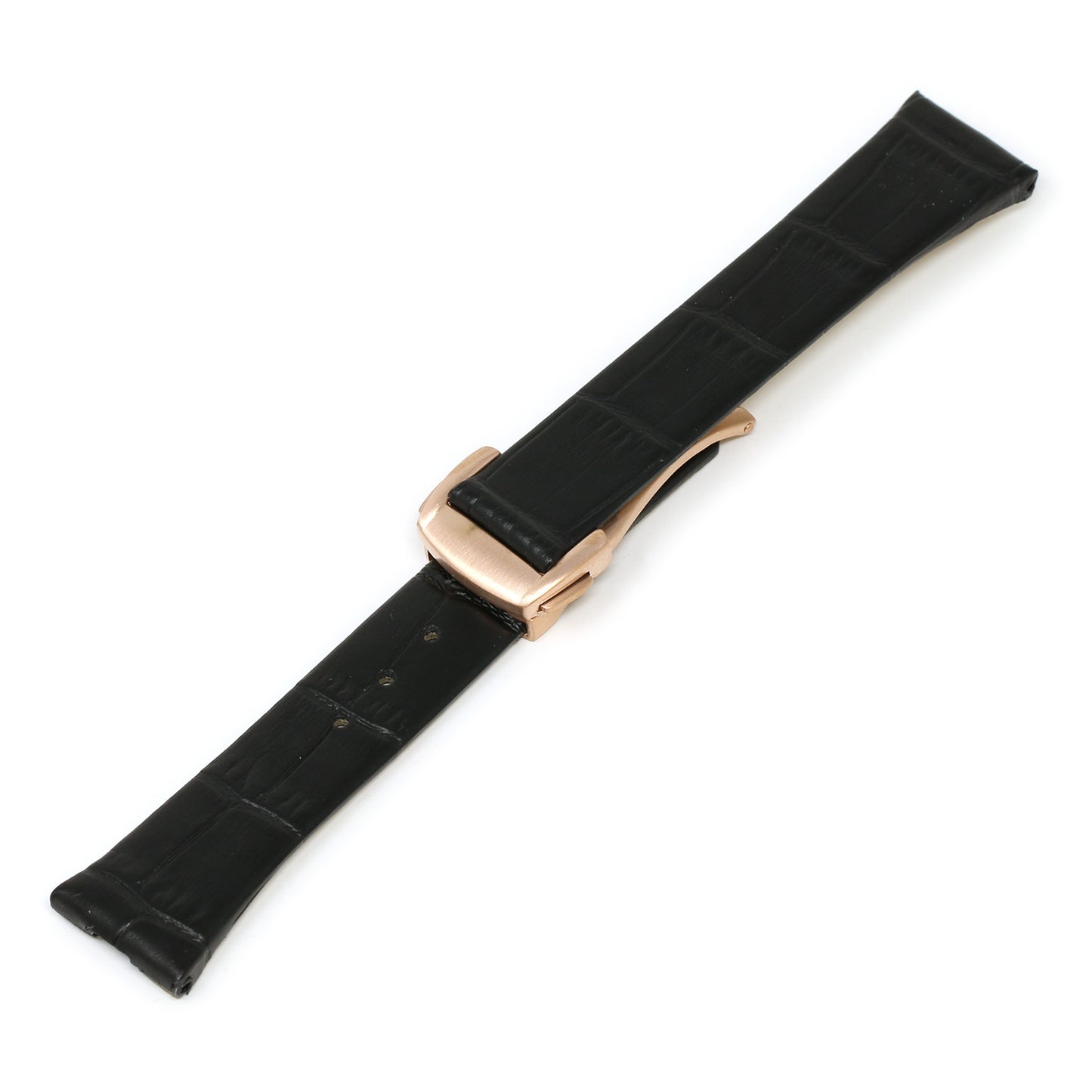 Croc Embossed Leather Strap for Omega Constellation 1,2,3
