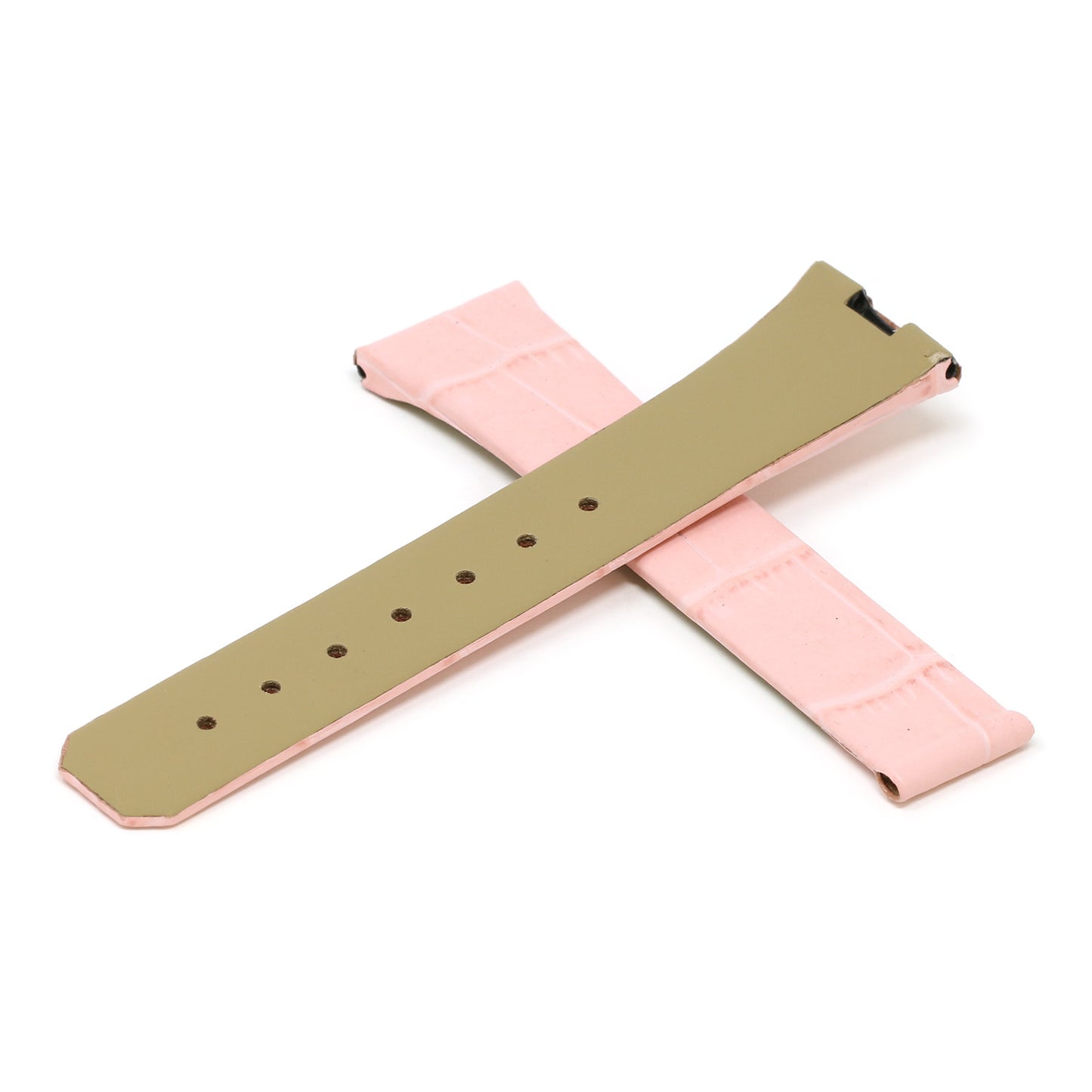 Croc Embossed Leather Strap for Omega Constellation 1,2,3