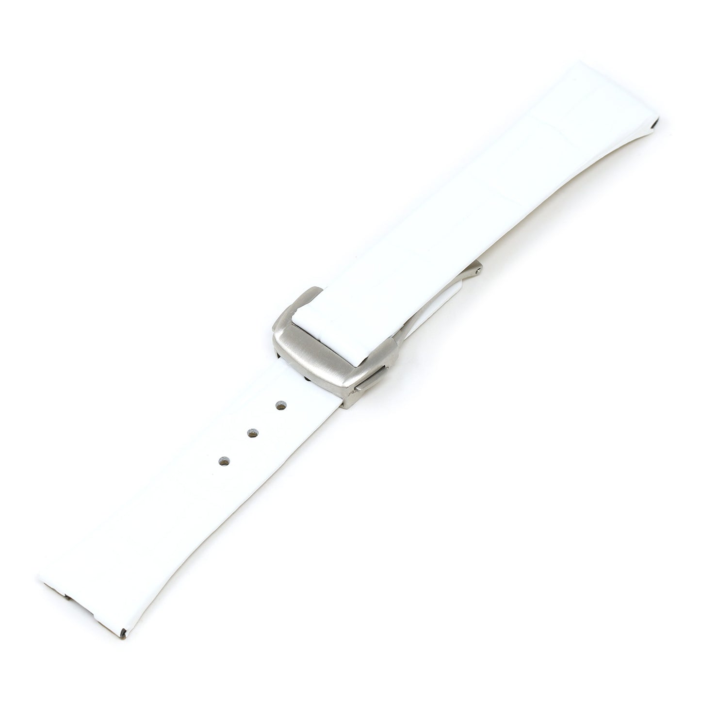 Croc Embossed Leather Strap for Omega Constellation 1,2,3