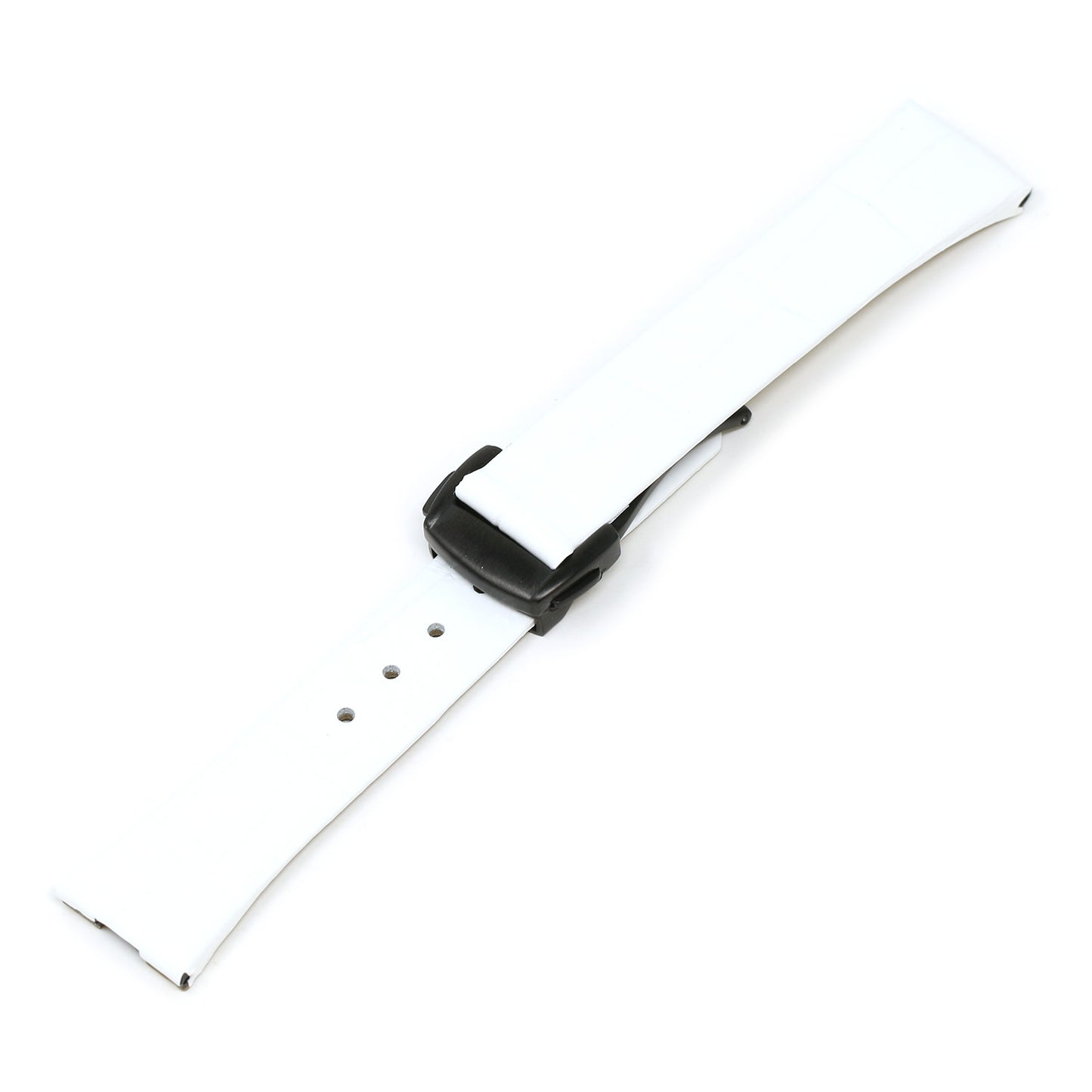 Croc Embossed Leather Strap for Omega Constellation 1,2,3
