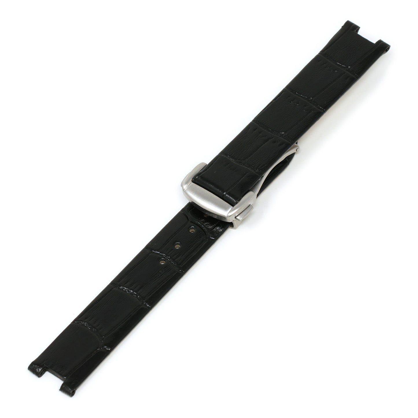 Croc Embossed Leather Band for Omega De Ville