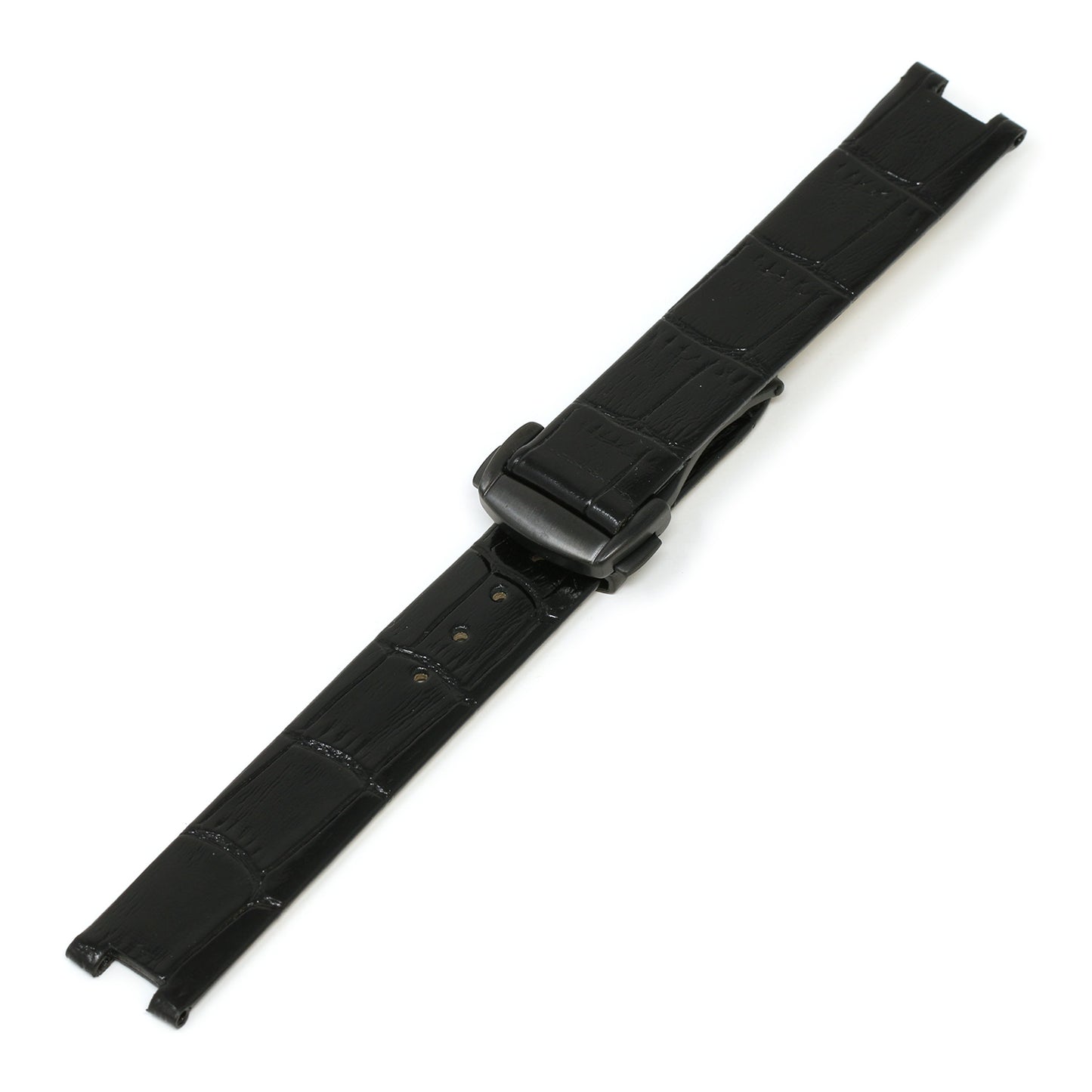 Croc Embossed Leather Band for Omega De Ville
