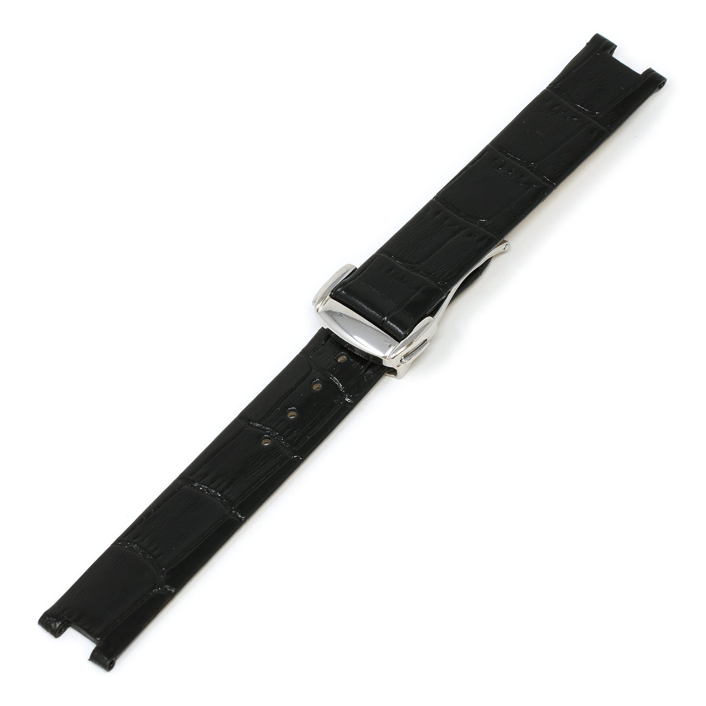 Croc Embossed Leather Band for Omega De Ville