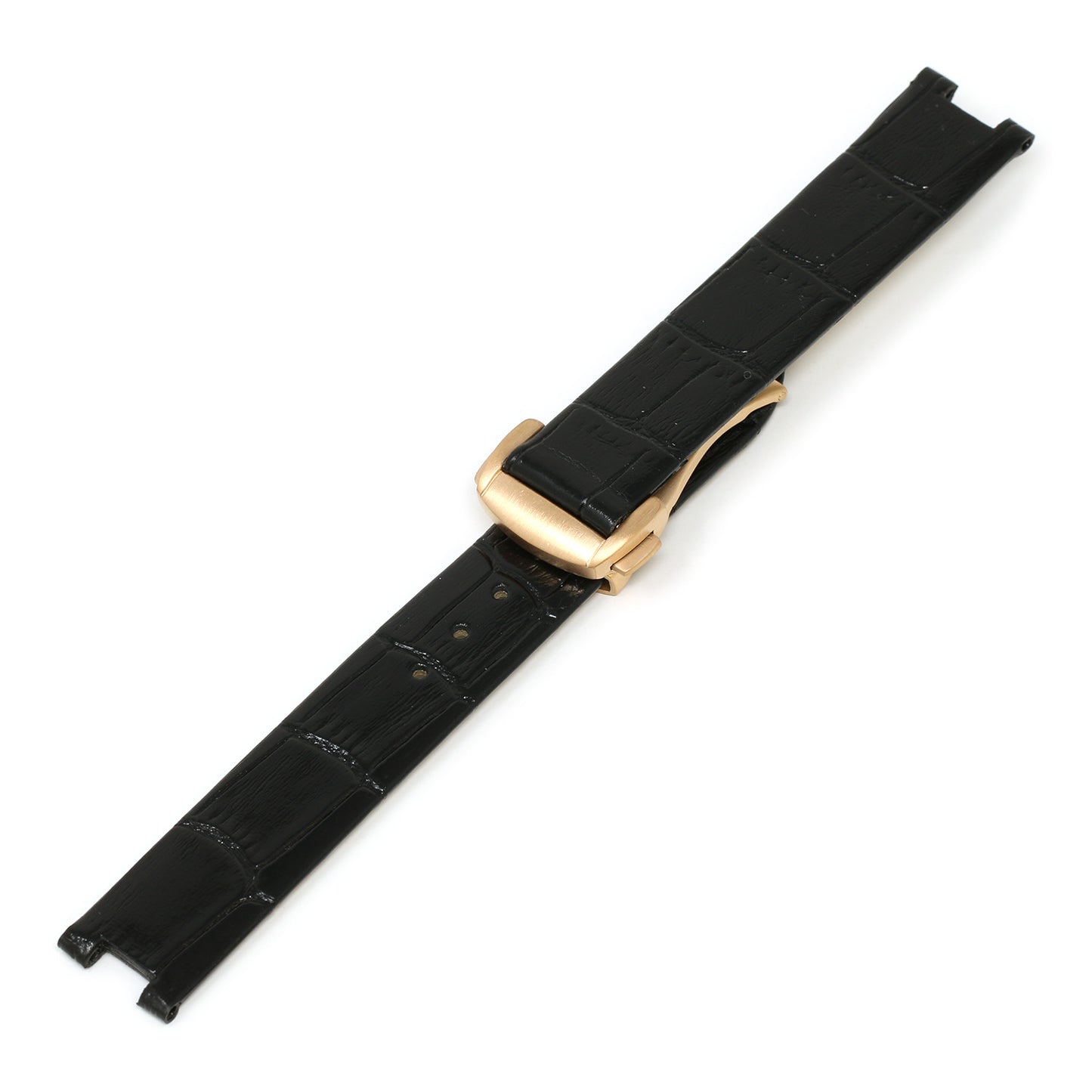 Croc Embossed Leather Band for Omega De Ville