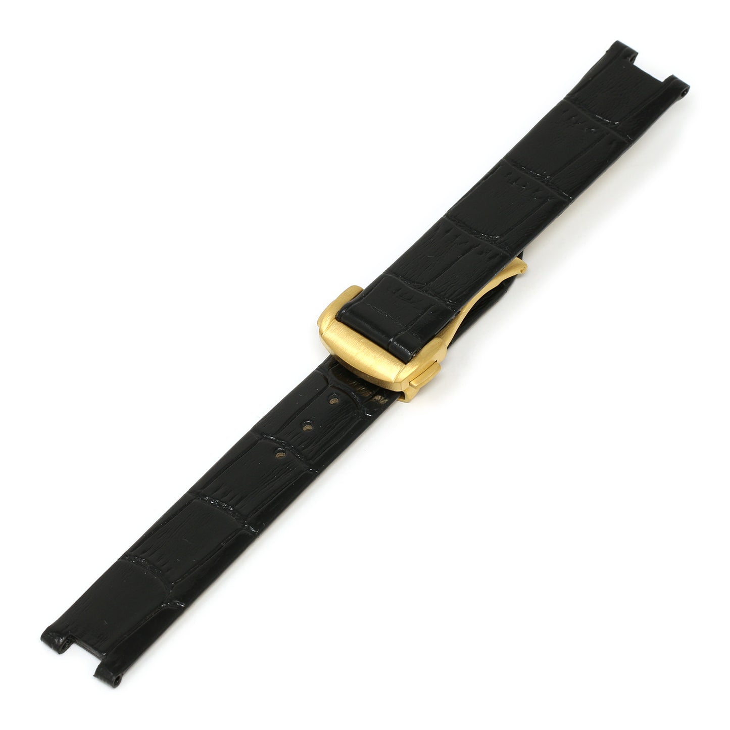 Croc Embossed Leather Band for Omega De Ville
