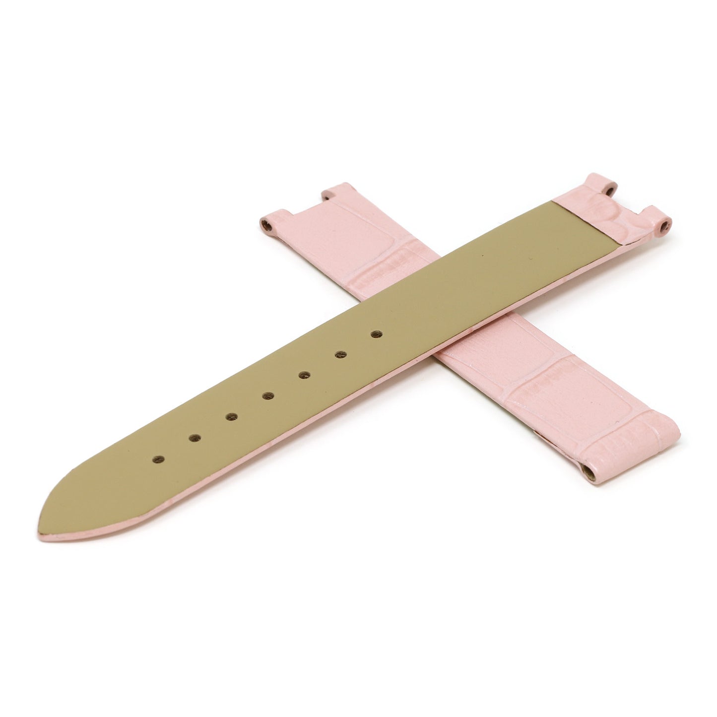 Croc Embossed Leather Band for Omega De Ville