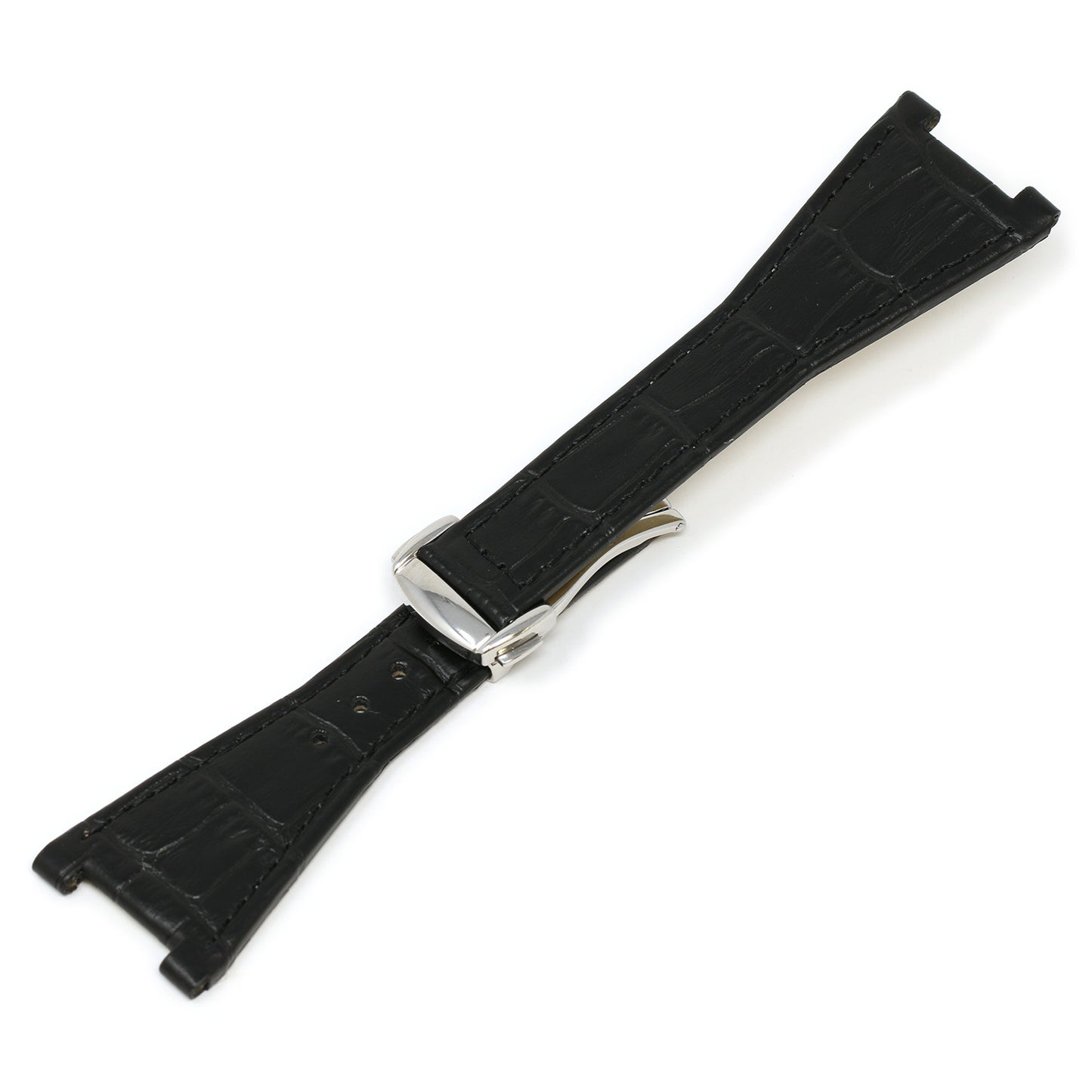 Croc Embossed Strap for Omega Constellation Quadra