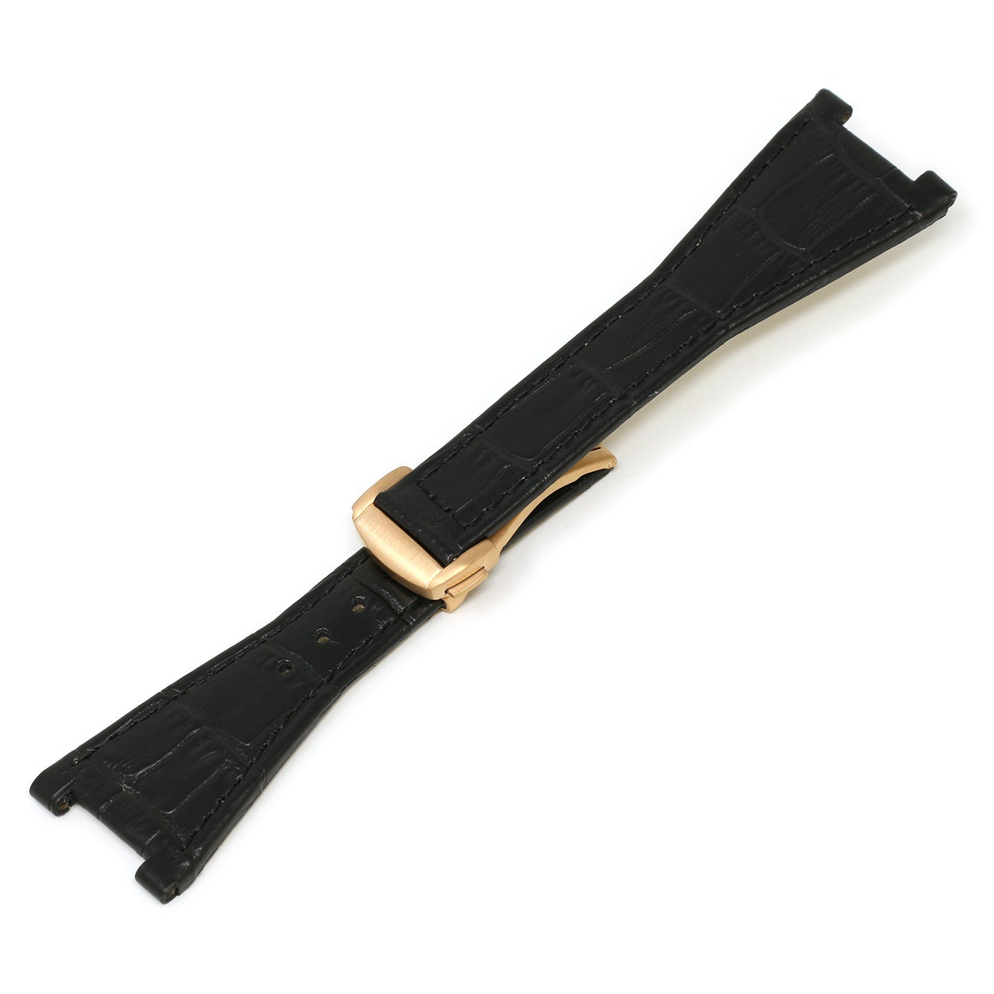 Croc Embossed Strap for Omega Constellation Quadra