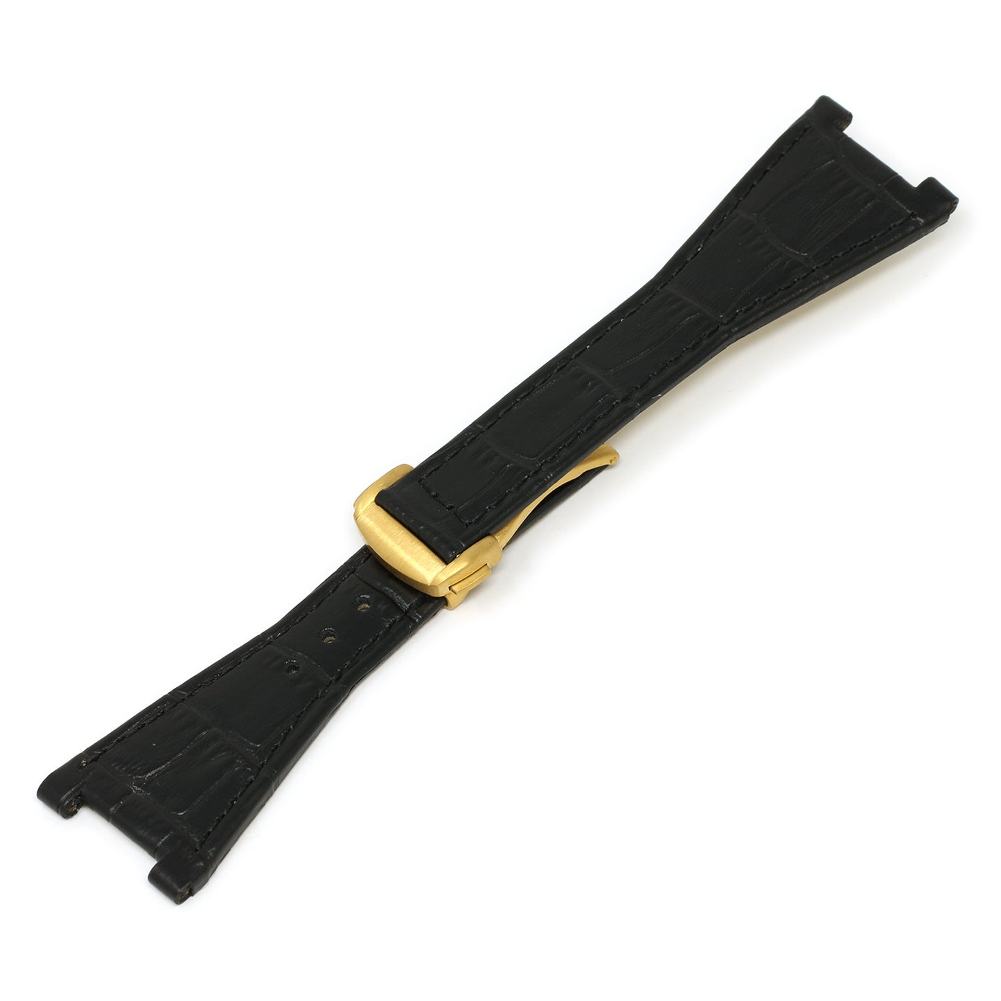 Croc Embossed Strap for Omega Constellation Quadra