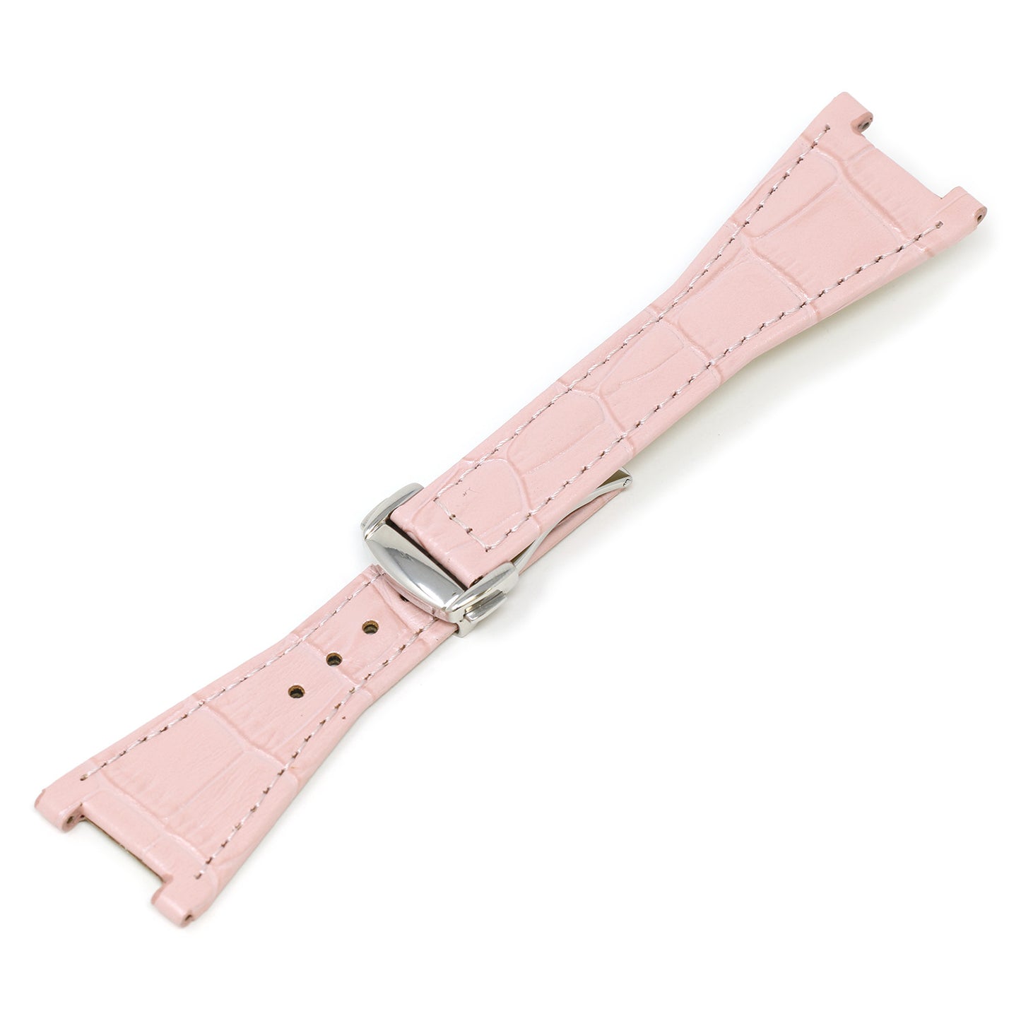 Croc Embossed Strap for Omega Constellation Quadra