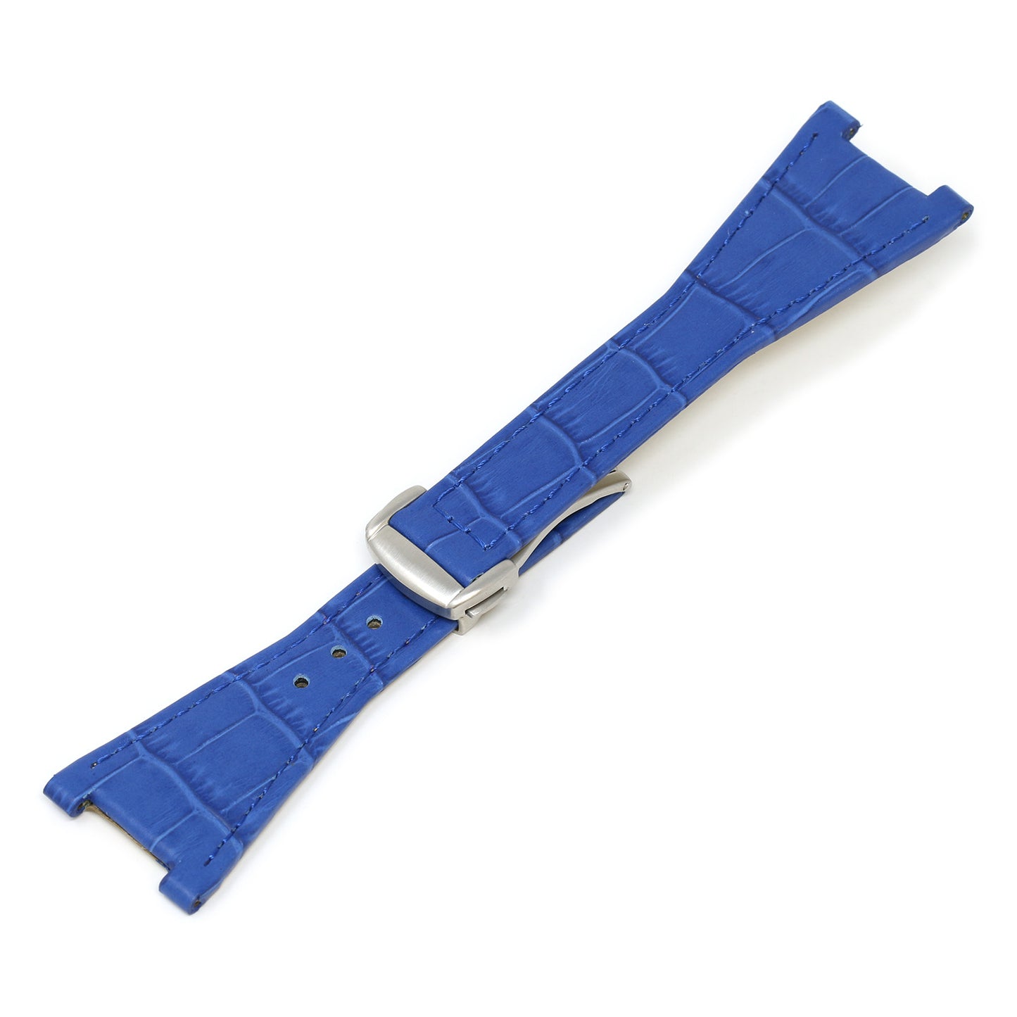 Croc Embossed Strap for Omega Constellation Quadra