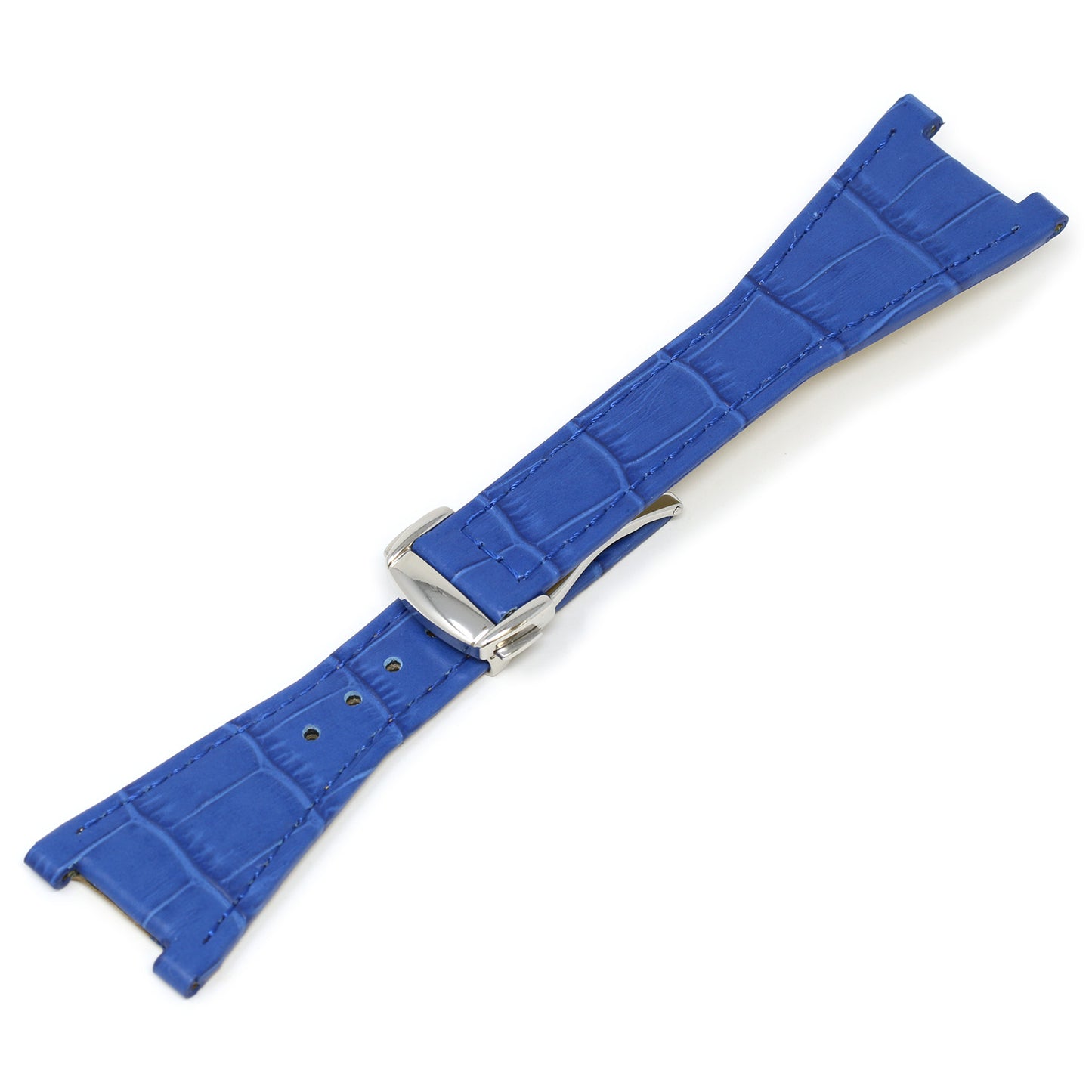 Croc Embossed Strap for Omega Constellation Quadra