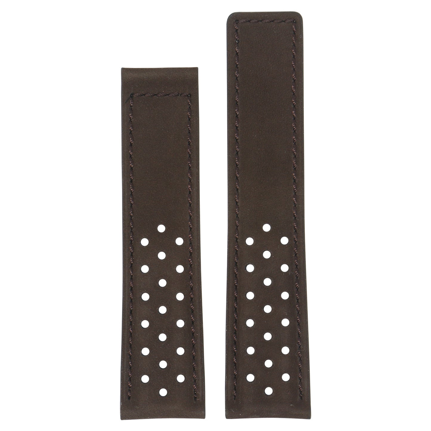 Perforated Suede Strap for Tag Heuer Carrera