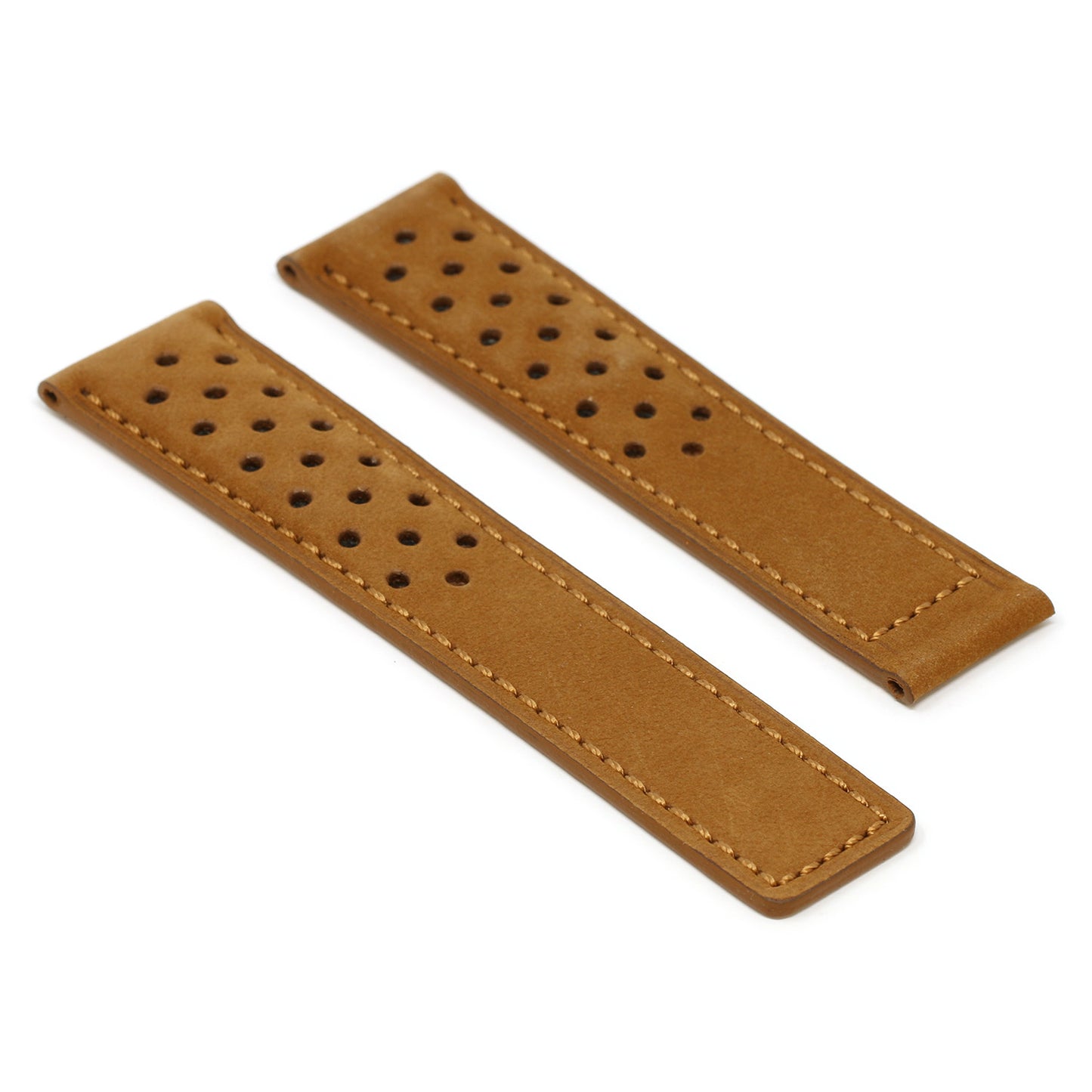 Perforated Suede Strap for Tag Heuer Carrera